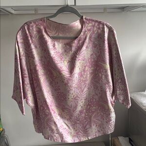 Floral Pink Women's Top